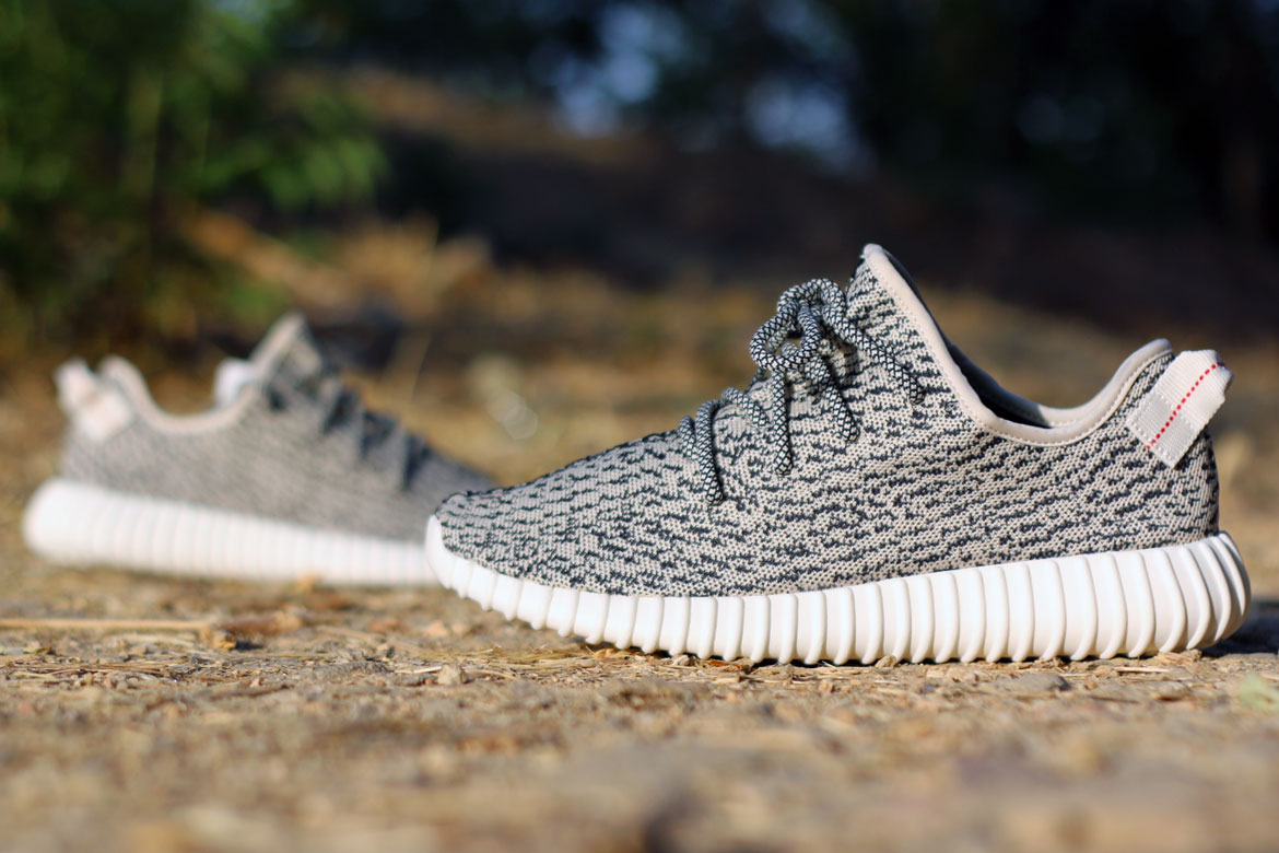 adidas yeezy femme grise